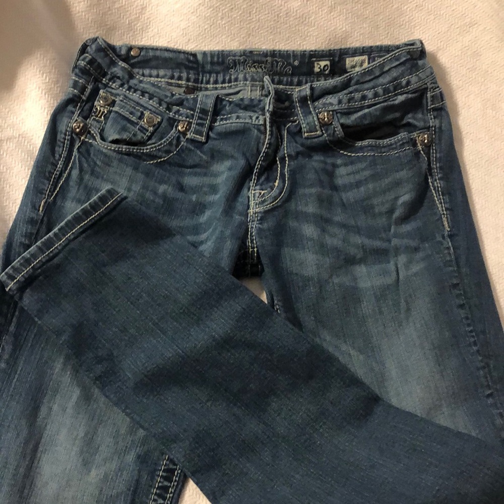 Miss Me straight leg jeans size 30